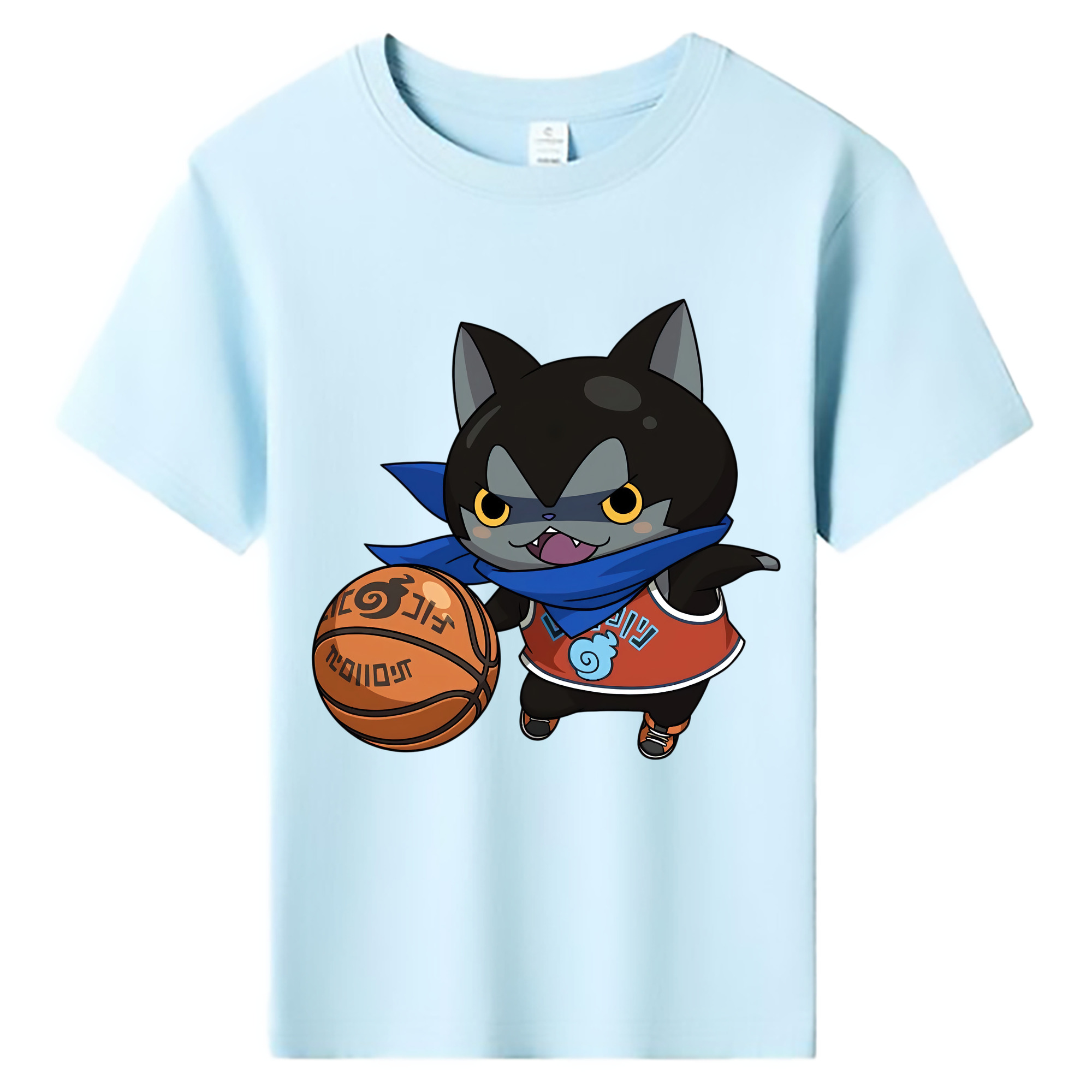 （画像用） 妖怪ウォッチ Yo-kai Watch 綿100％キッズTシャツ（フロントプリント）